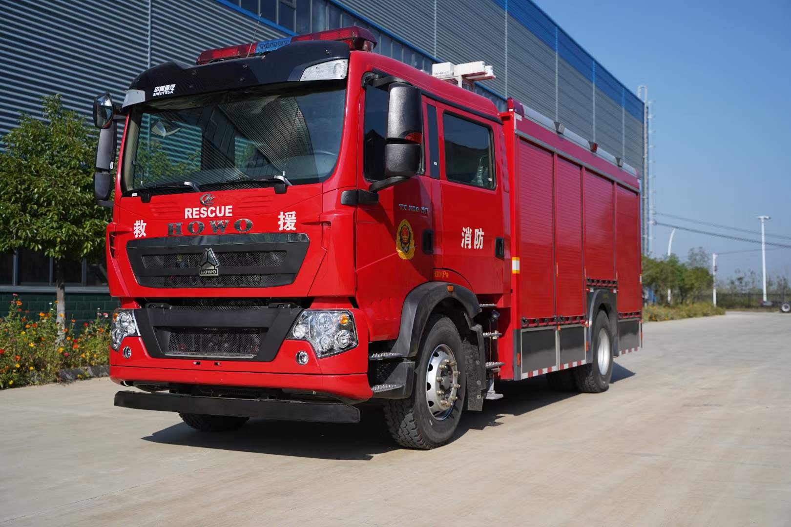 供氣消防車